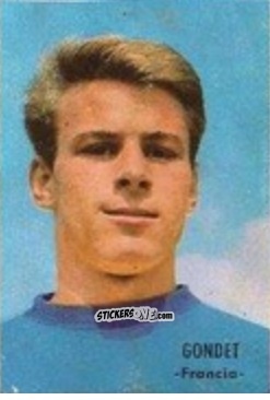 Sticker Gondet - Campeonato Mundial de Fútbol 1966
 n. 140 - DISGRA