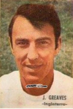 Cromo Greaves - Campeonato Mundial de Fútbol 1966
 n. 174 - DISGRA