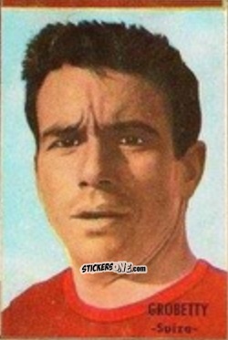 Figurina André Grobéty - Campeonato Mundial de Fútbol 1966
 n. 243 - DISGRA