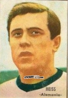 Sticker Heiss - Campeonato Mundial de Fútbol 1966
 n. 14 - DISGRA