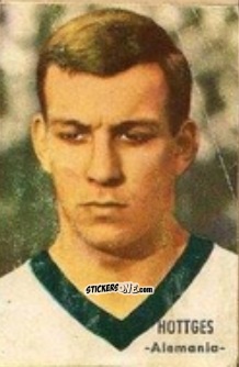 Sticker Hottges - Campeonato Mundial de Fútbol 1966
 n. 5 - DISGRA