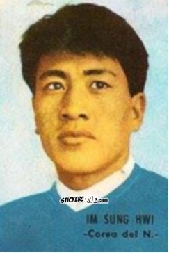 Sticker Im Sung Hwi - Campeonato Mundial de Fútbol 1966
 n. 71 - DISGRA