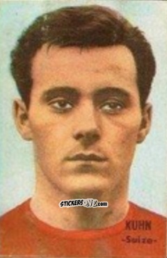 Sticker Kuhn - Campeonato Mundial de Fútbol 1966
 n. 249 - DISGRA