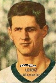 Sticker Lorenz - Campeonato Mundial de Fútbol 1966
 n. 8 - DISGRA