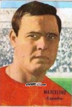 Cromo Marcelino - Campeonato Mundial de Fútbol 1966
 n. 107 - DISGRA