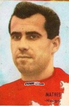 Sticker Mathesz - Campeonato Mundial de Fútbol 1966
 n. 152 - DISGRA