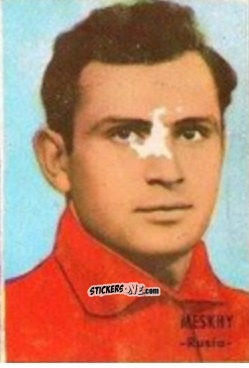 Sticker Mikheil Meskhi - Campeonato Mundial de Fútbol 1966
 n. 236 - DISGRA