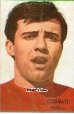 Sticker Odermatt - Campeonato Mundial de Fútbol 1966
 n. 254 - DISGRA