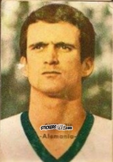 Sticker Overath - Campeonato Mundial de Fútbol 1966
 n. 15 - DISGRA