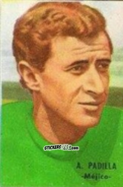 Sticker Padilla - Campeonato Mundial de Fútbol 1966
 n. 202 - DISGRA