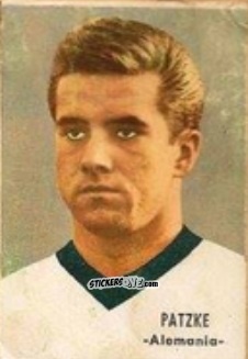Sticker Patzke - Campeonato Mundial de Fútbol 1966
 n. 4 - DISGRA
