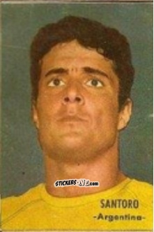 Sticker Santoro - Campeonato Mundial de Fútbol 1966
 n. 17 - DISGRA