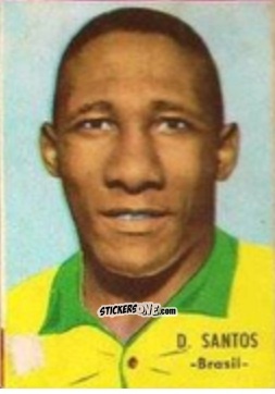 Sticker Santos - Campeonato Mundial de Fútbol 1966
 n. 36 - DISGRA