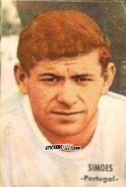 Sticker Simoes - Campeonato Mundial de Fútbol 1966
 n. 224 - DISGRA