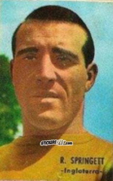 Sticker Springett - Campeonato Mundial de Fútbol 1966
 n. 162 - DISGRA