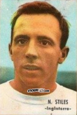 Cromo Stiles - Campeonato Mundial de Fútbol 1966
 n. 167 - DISGRA