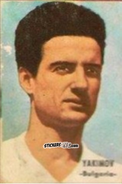 Sticker Yakimov - Campeonato Mundial de Fútbol 1966
 n. 61 - DISGRA