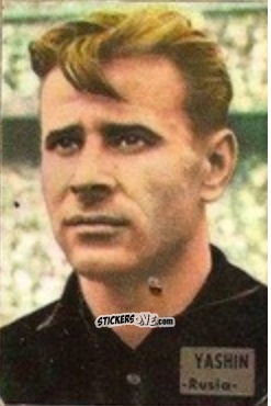 Sticker Yashin - Campeonato Mundial de Fútbol 1966
 n. 225 - DISGRA