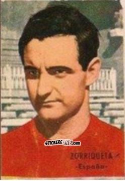Cromo Zorriqueta - Campeonato Mundial de Fútbol 1966
 n. 122 - DISGRA
