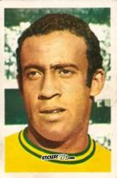 Sticker Dirceu Lopes - World Cup Soccer Stars Mexico 70
 n. 58 - FKS