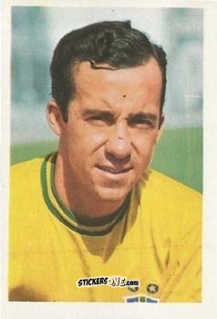 Sticker Tostao - World Cup Soccer Stars Mexico 70
 n. 62 - FKS