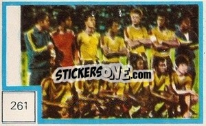 Cromo Equipo - Campeonato Mundial de Futbol 1974
 n. 261 - Cromo Crom