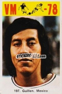 Cromo Guillen - Fodbold Argentina 1978
 n. 197 - LIBERO VM
