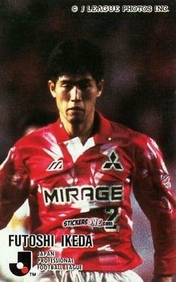 Sticker Futoshi Ikeda - J League 1995 n. 148 - calbee
