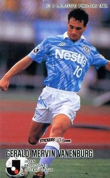 Figurina Gerald Vanenburg - J League 1995 n. 21 - calbee
