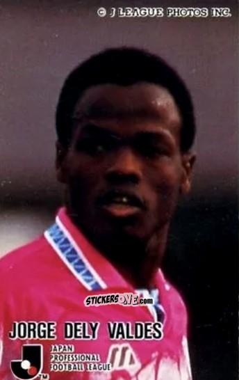 Figurina Jorge Dely Valdés - J League 1995 n. 216 - calbee
