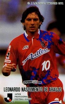 Cromo Leonardo - J League 1995 n. 260 - calbee
