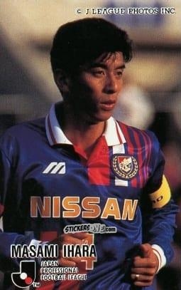 Figurina Masami Ihara - J League 1995 n. 219 - calbee
