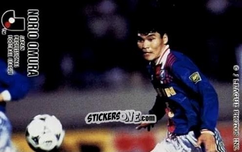 Figurina Norio Omura - J League 1995 n. 220 - calbee
