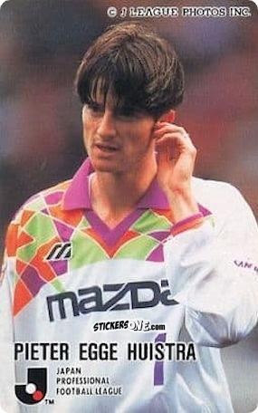 Cromo Pieter Huistra - J League 1995 n. 131 - calbee
