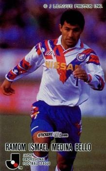 Figurina Ramon Medina Bello - J League 1995 n. 91 - calbee
