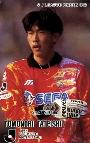 Sticker Tomonori Tateishi - J League 1995 n. 177 - calbee
