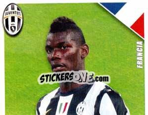 Figurina Pogba in Azione - Juventus 2012-2013 n. 207 - Footprint