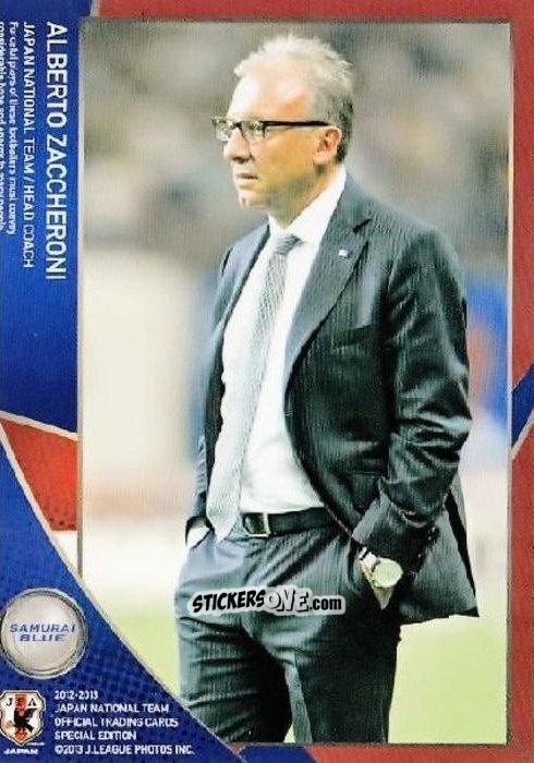 Cromo Alberto Zaccheroni - Japan National Team 2013 n. 1 - EPOCH