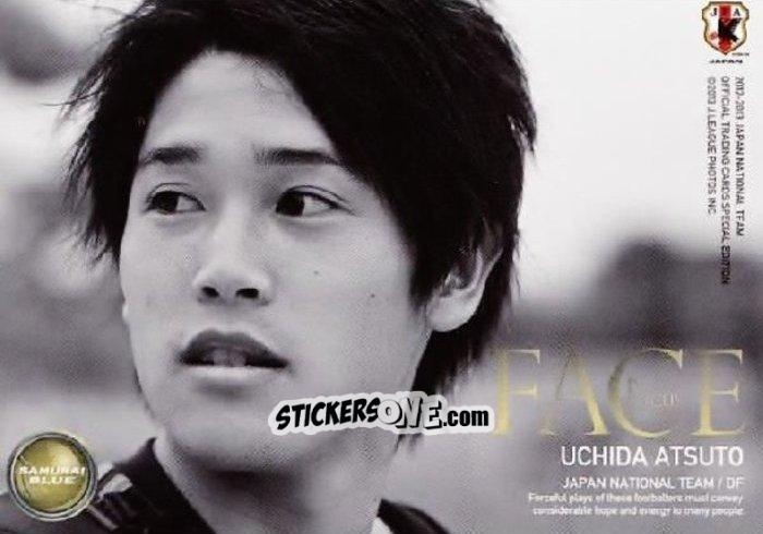 Figurina Atsuto Uchida - Japan National Team 2013 n. 151 - EPOCH