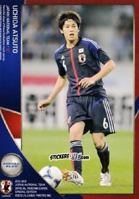 Figurina Atsuto Uchida - Japan National Team 2013 n. 10 - EPOCH