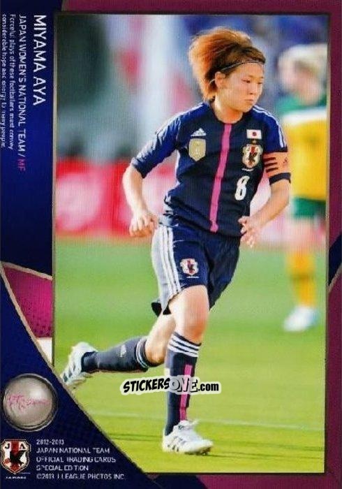Cromo Aya Miyama - Japan National Team 2013 n. 39 - EPOCH