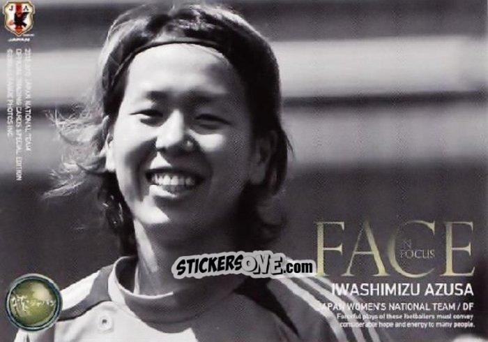 Figurina Azusa Iwashimizu - Japan National Team 2013 n. 167 - EPOCH