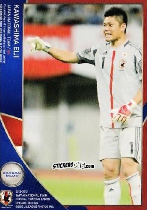 Figurina Eiji Kawashima - Japan National Team 2013 n. 2 - EPOCH