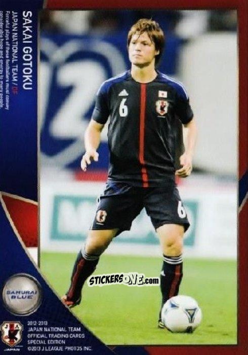 Cromo Gotoku Sakai - Japan National Team 2013 n. 13 - EPOCH