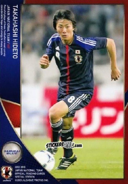 Cromo Hideto Takahashi - Japan National Team 2013 n. 19 - EPOCH
