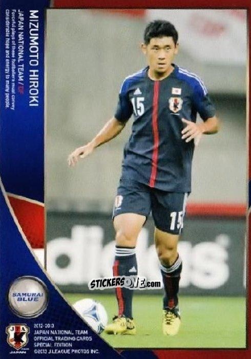 Figurina Hiroki Mizumoto - Japan National Team 2013 n. 7 - EPOCH