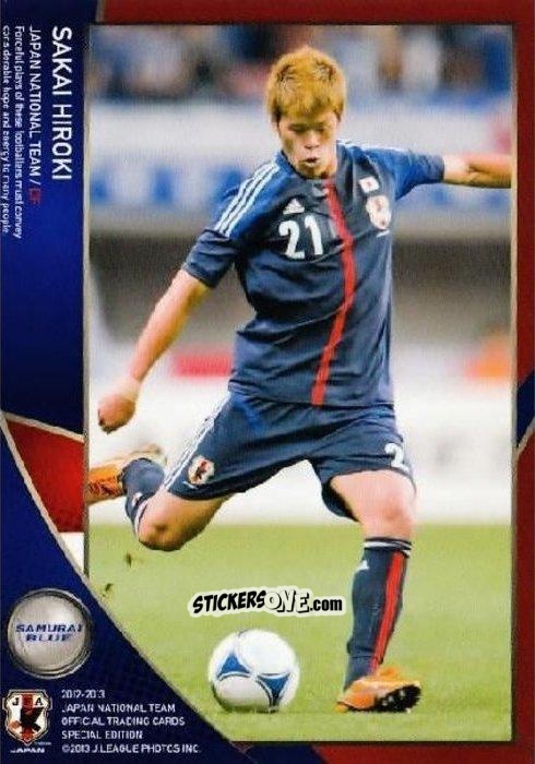 Figurina Hiroki Sakai - Japan National Team 2013 n. 12 - EPOCH