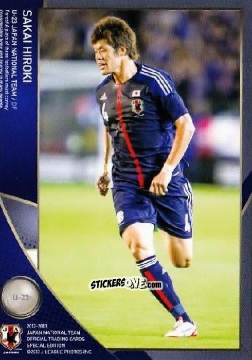 Figurina Hiroki Sakai - Japan National Team 2013 n. 64 - EPOCH