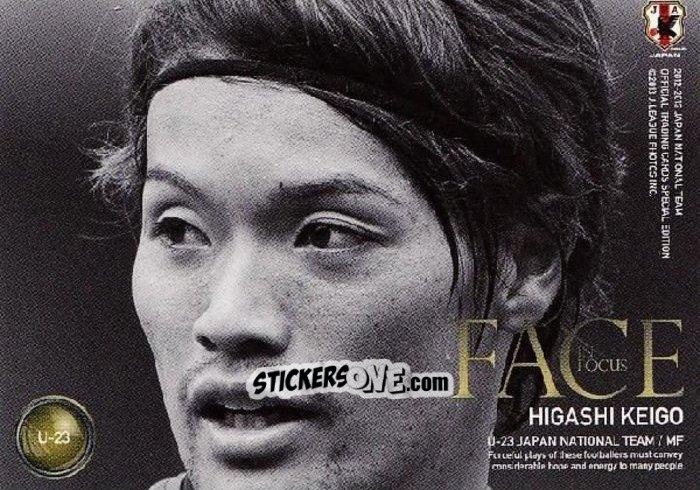 Figurina Keigo Higashi - Japan National Team 2013 n. 186 - EPOCH