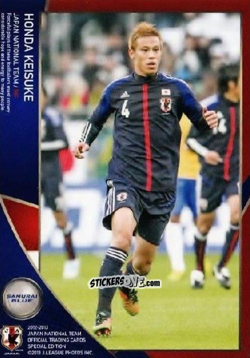 Cromo Keisuke Honda - Japan National Team 2013 n. 18 - EPOCH